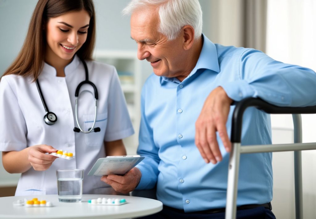 Прием у врача гериатра