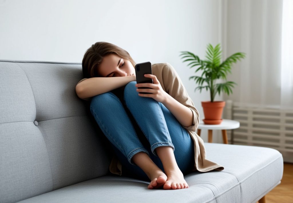 Депрессия у женщины